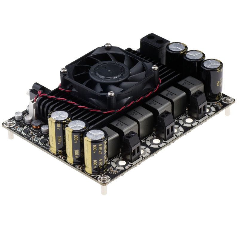 SURE 2x300W+1x500W 2.1三声道数字功放大功率板D类成品超重低音