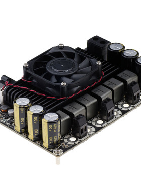 SURE2x200W+1x400W2.1三声道D类数字功放大功率板成品超重低音炮