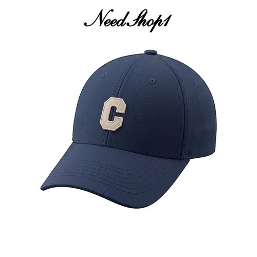 NeedShop1 【蓝色C字棒球帽】四季款百搭棒球帽
