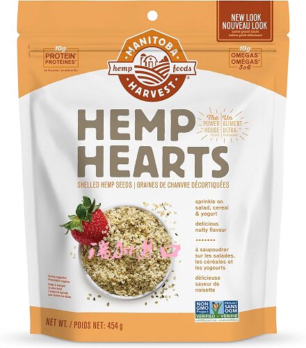 包邮加拿大Manitoba即食去壳 高纤高蛋白粉454克非转基因