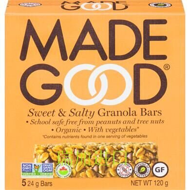 MADEGOOD咸甜谷物能量棒