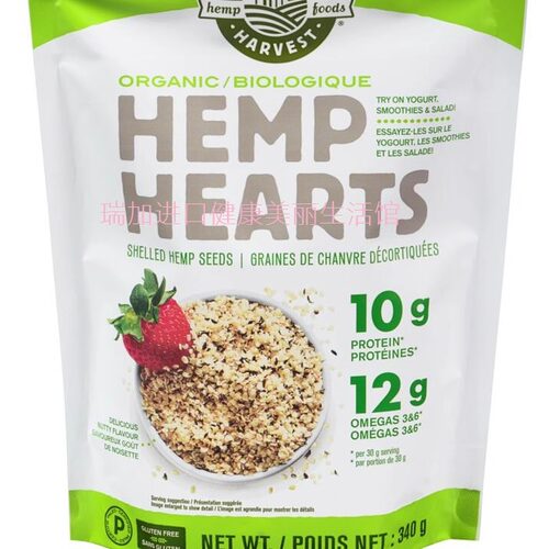 包邮加拿大Manitoba Harvest有-机籽仁植物高纤高蛋白粉340g多种