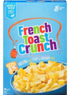 包邮加拿大GENERAL MILLS通用磨坊法式小土司脆麦片380克多买便宜
