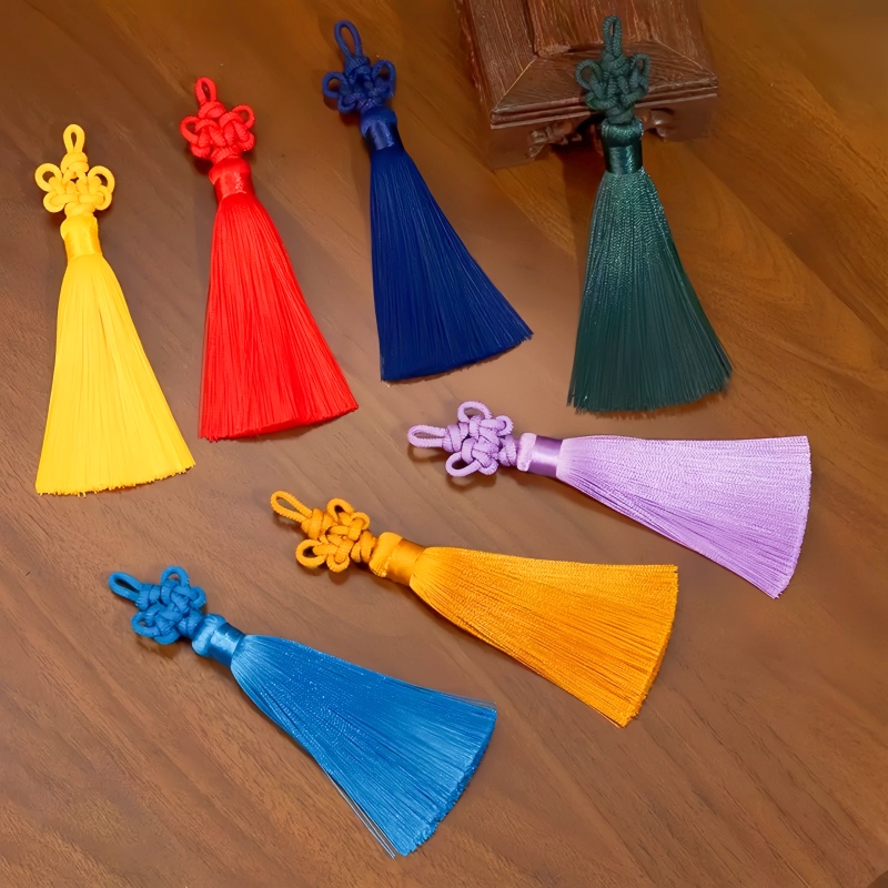 10cm加厚蝴蝶花流苏穗子