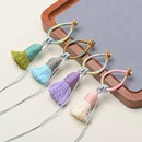 手编民族风金刚结万能钥匙扣手搓棉线流苏穗子DIY藏式 手持挂坠绳