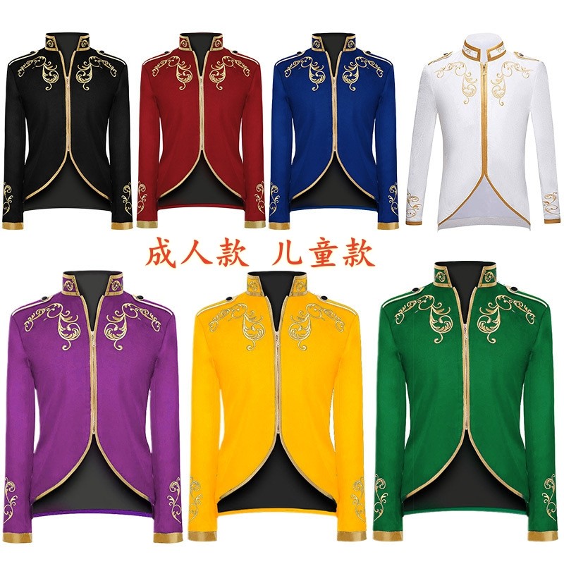 万圣节中世纪宫廷王子cos服夹克
