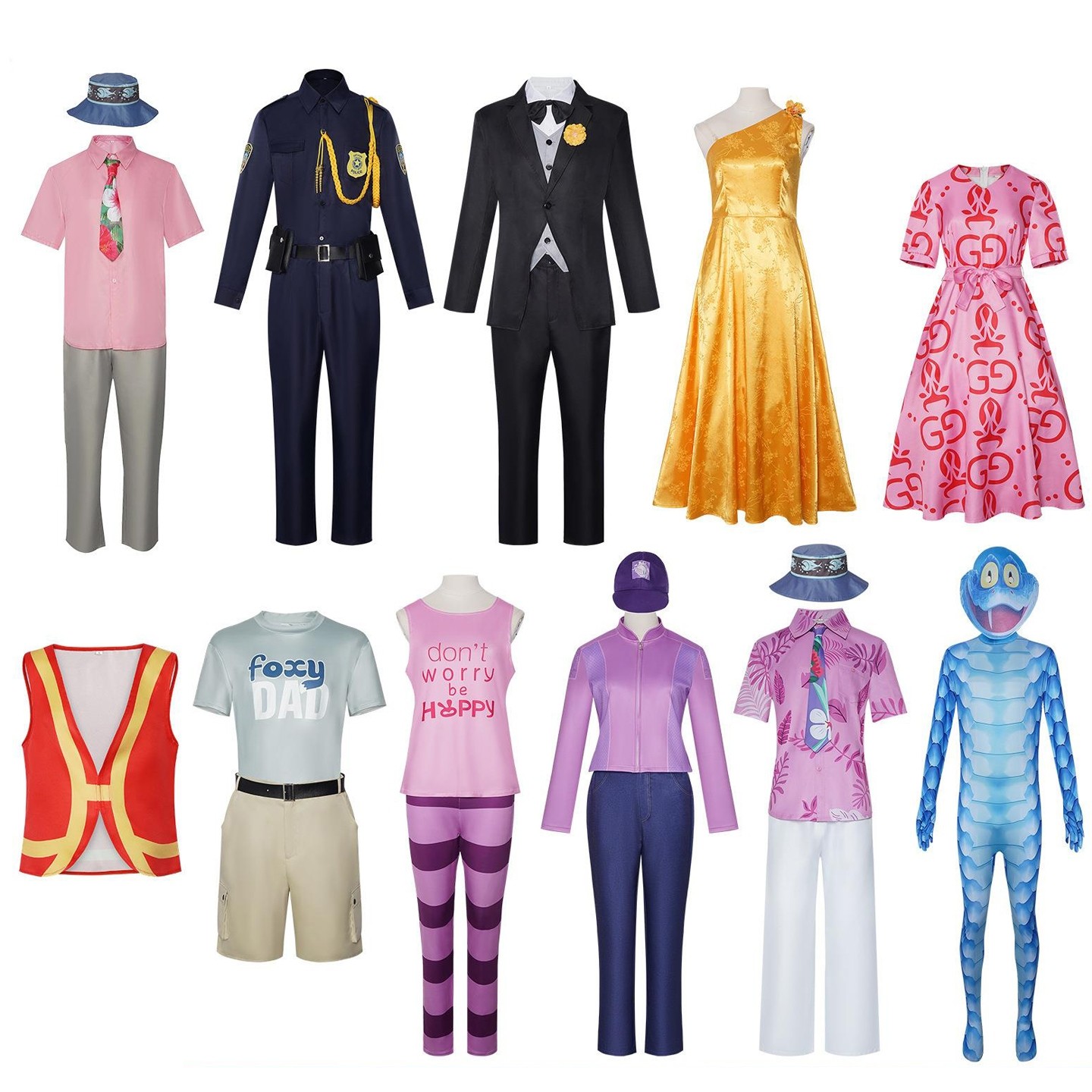 朱迪兔子警官露露狐尼克cos服装