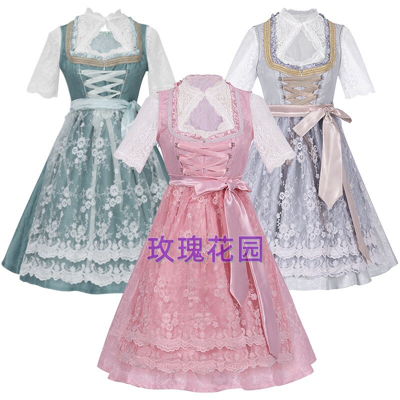 万圣节德国啤酒裙巴伐利亚cos服