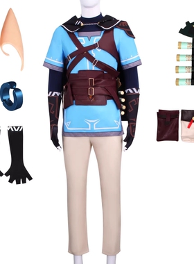塞尔cos达传说2王国C之泪 林克cos服Link动漫游戏cosplay服套装男