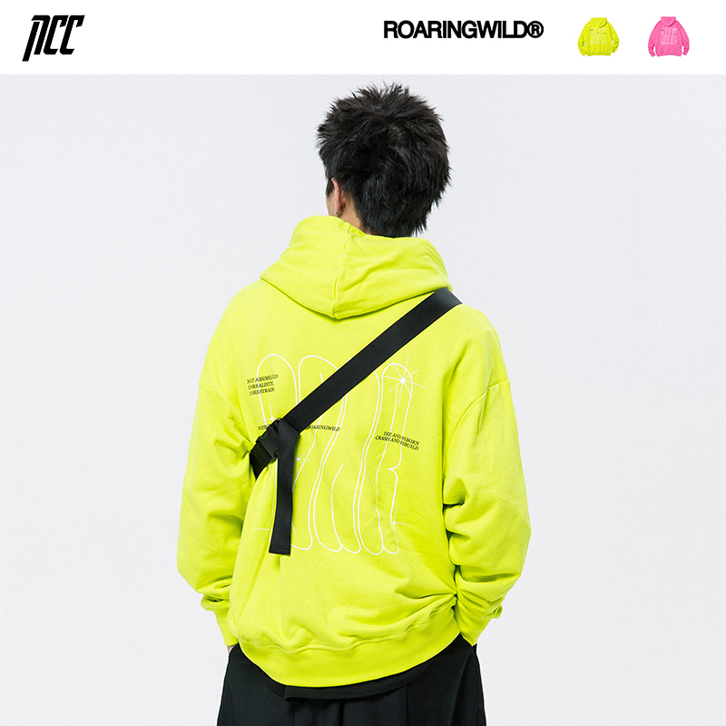 新衣城 ROARINGWILD 咆哮野兽 AW25星点效果帽衫潮牌男女连帽卫衣