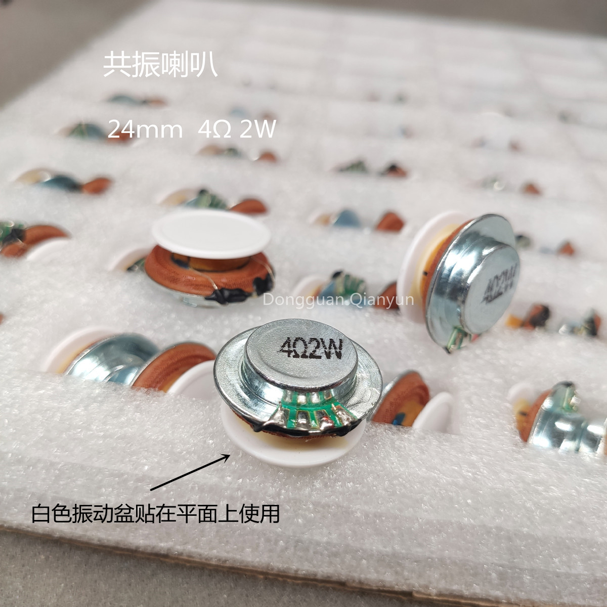 24mm2瓦全频喇叭震动共振喇叭