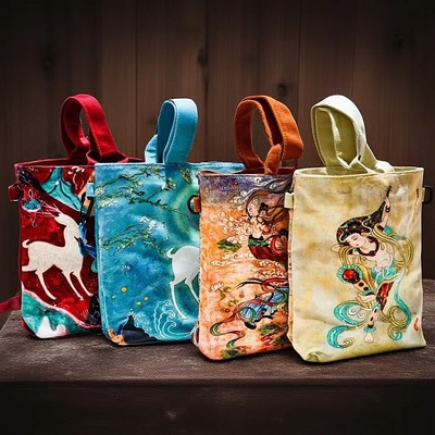 水桶包敦煌九色鹿藻井旅游纪念