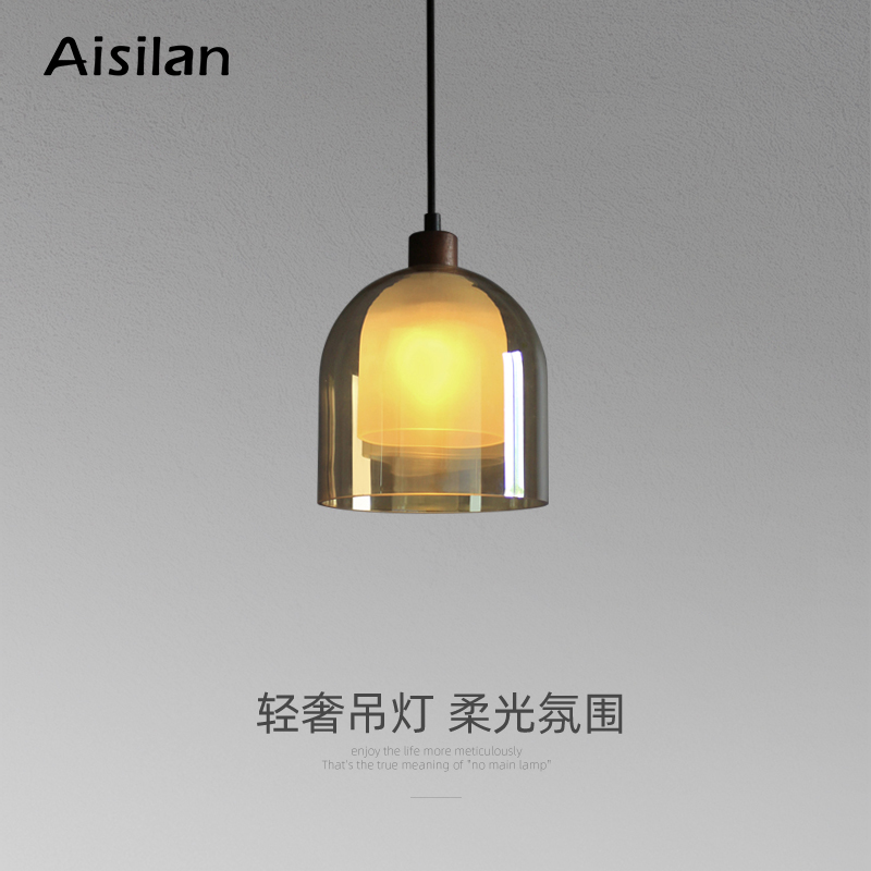 爱斯兰北欧餐厅吊灯单头创意个性轻奢吧台书房咖啡厅商用吊鱼线灯|msdalam kategori keluarga memasang ibu, Lampu &amp; Lighting Fixtures, 吊灯(新增), 酒店/宴会厅/餐饮吊灯 - dari Buy2taobao.com untuk memberikan perkhidmatan ejen Taobao profesional membeli