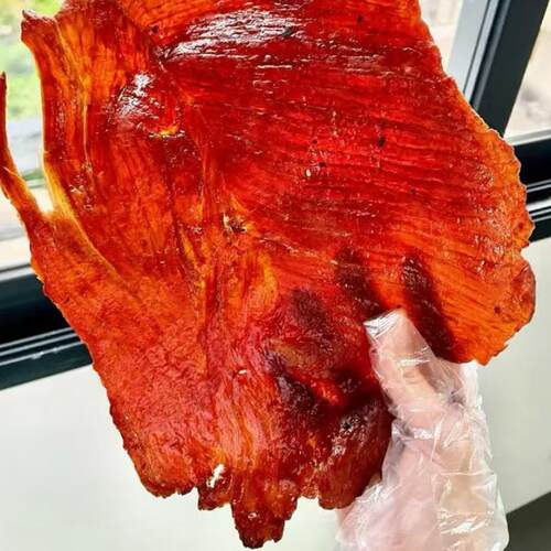 原切黑胡椒裕杨袋装优级肉脯500g