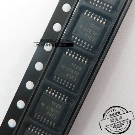 原装TXB0104PWR TXB0104PW 丝印 YE04 贴片 TSSOP14 电压电平芯片