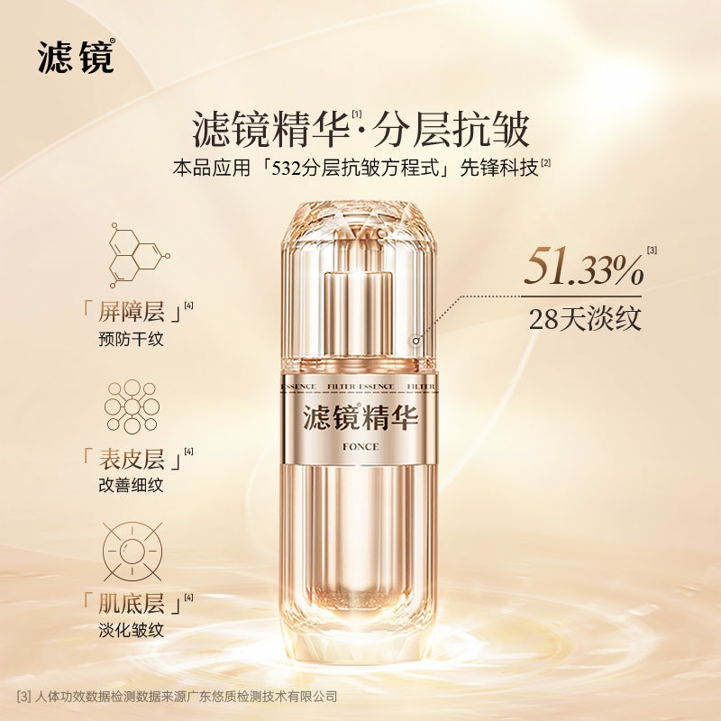 【2支29】26年5月到期梵西滤镜精华液抗皱紧致淡化细纹30ml/瓶