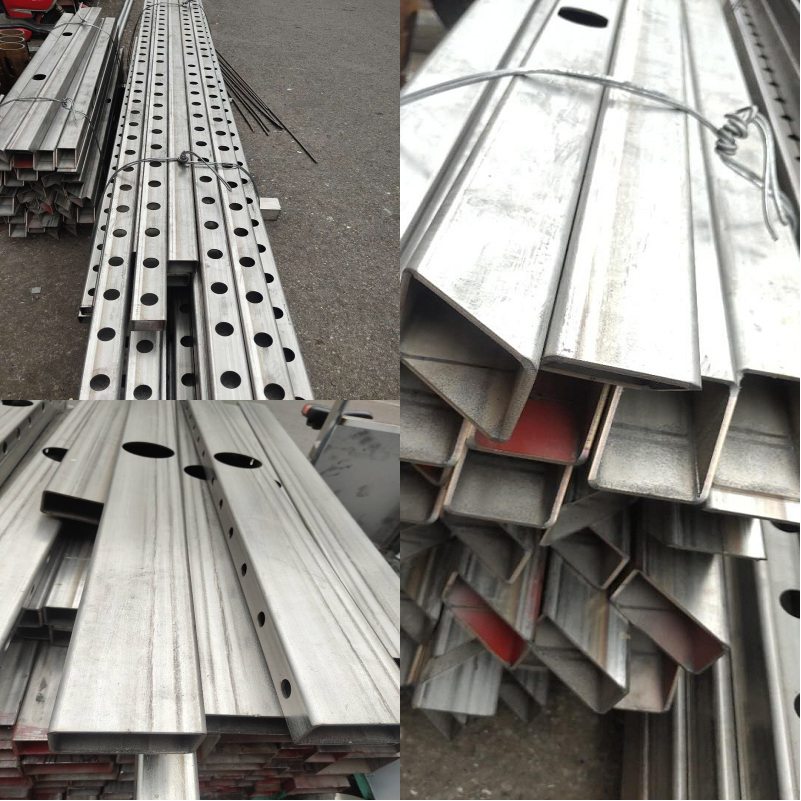 不锈钢管角钢槽钢方管激光切割打孔开槽斜口焊接非标定制按图加工
