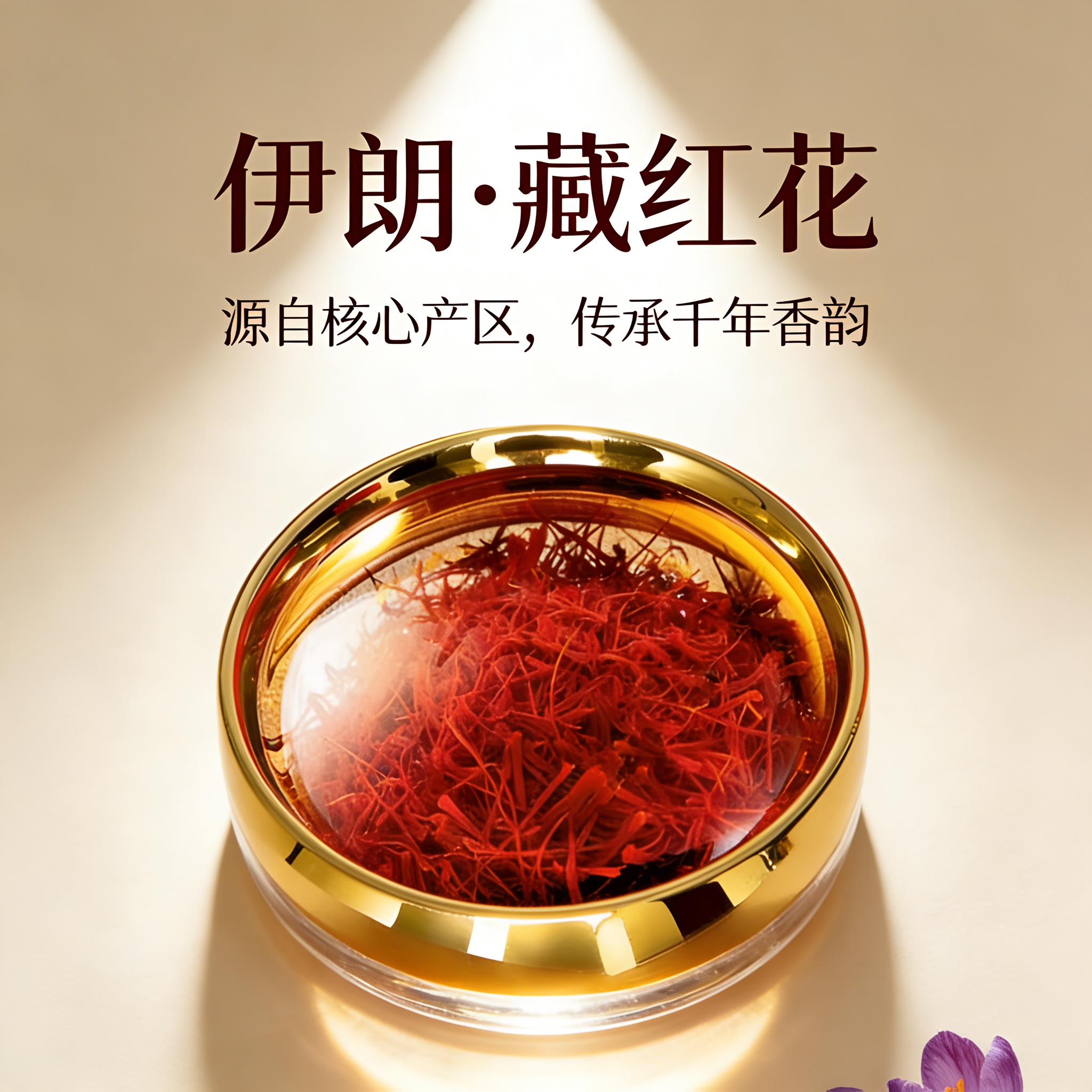 正品特级伊朗藏红花送礼礼盒野生中药材非西藏野生红花泡水喝6g