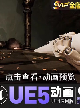 飞行法师动作集UE4虚幻5动画动作资产Flying Mage Set Volume 2