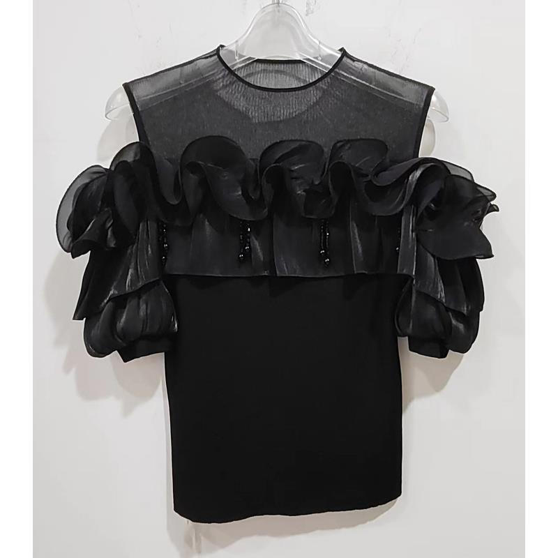 湾品牌女 妮蒂NeeDed 2025春夏新款上衣台027802装7AV