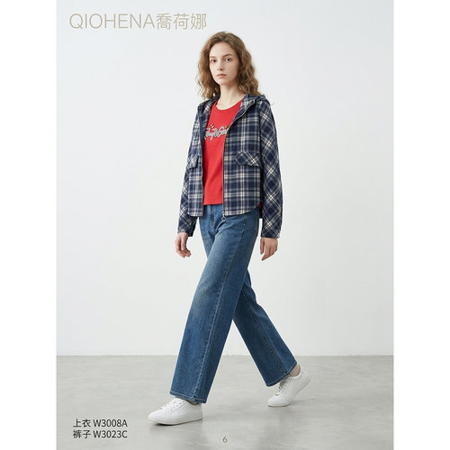 台湾品牌女装 QIOHENA 乔荷娜 上衣W3220E 上衣W3008A 下装W3023C