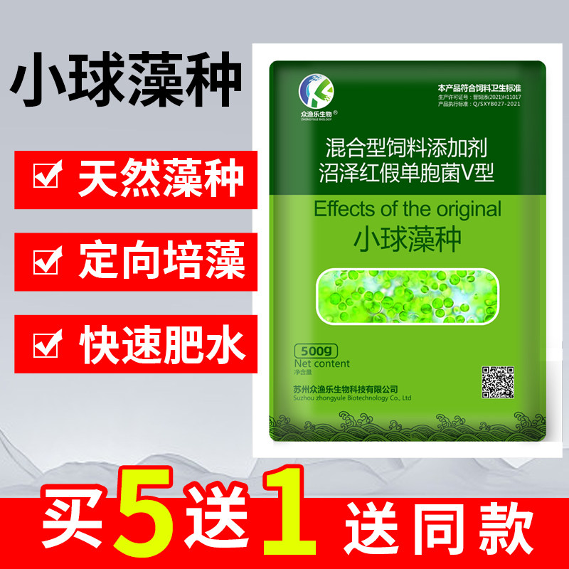 小球藻种源水产养殖氨基酸肥水膏硅藻种复合藻种鱼塘肥水培藻