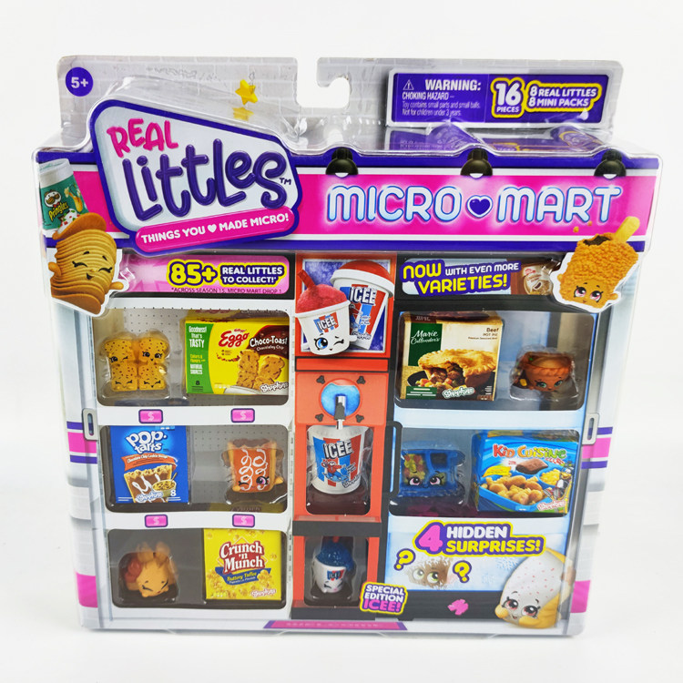 SHOPKINS 슈퍼마켓 도트 엘프 쇼핑 엘프 미니 상품 인형 놀이 집 장난감 선물