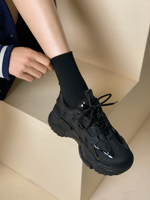 新款女鞋厚底运动老爹鞋