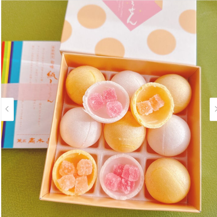 日本糖果高木屋日式点心纸气球糖果礼盒麻薯和菓子