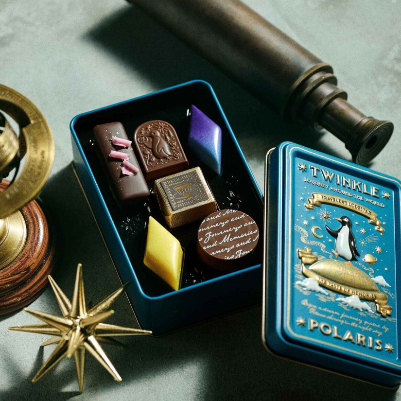 【情人节现货秒发】日本代购morozoff喫茶企鹅咖啡馆巧克力礼盒