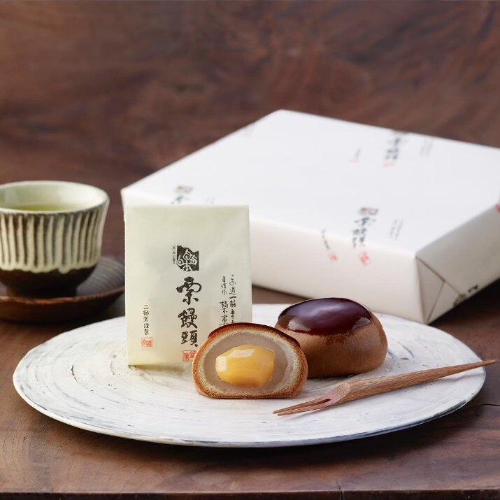 【2号回国】日本本土博多特色栗子豆沙馒头伴手礼礼盒