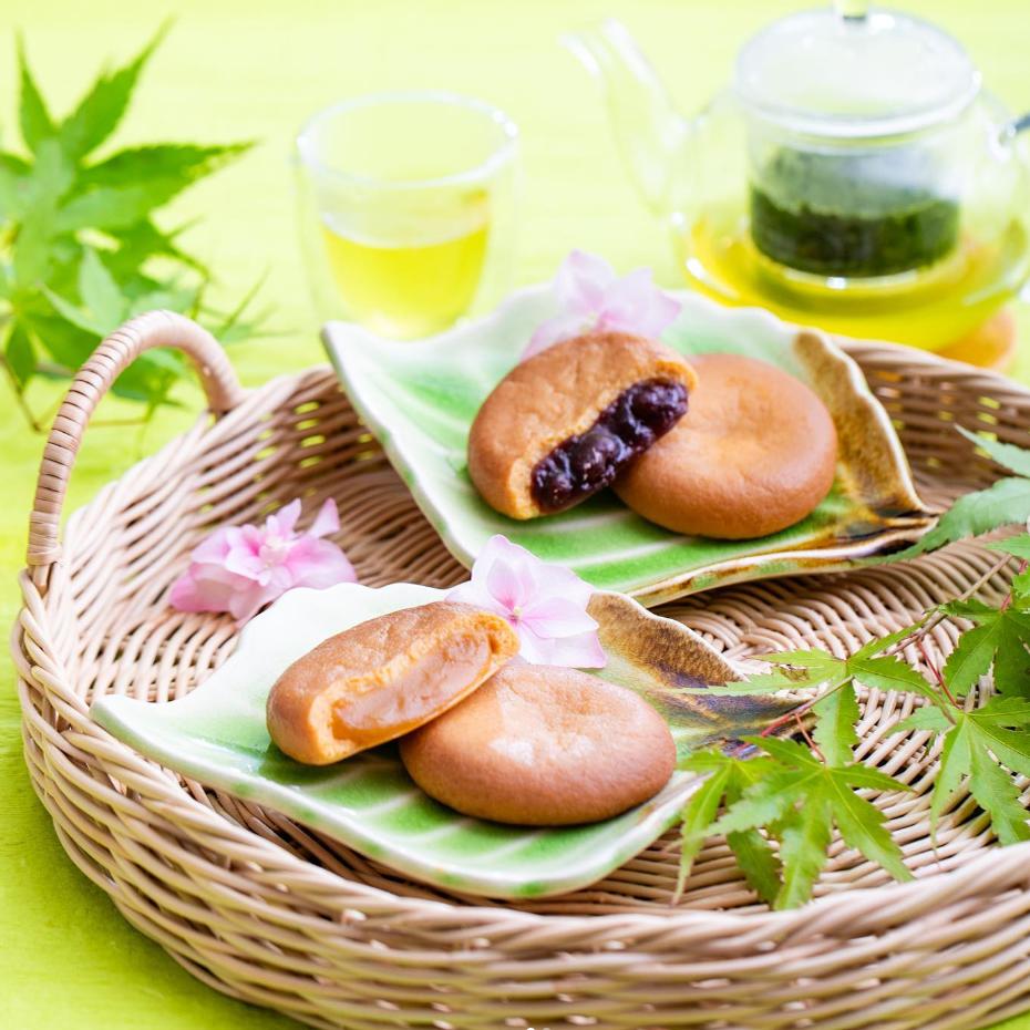【25号回国】日本大阪阿米田池大黑年糕馒头和菓子红豆点心SC