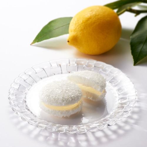 日本代购淡雪花果冻夹心棉花糖甜柠檬甜品甜点