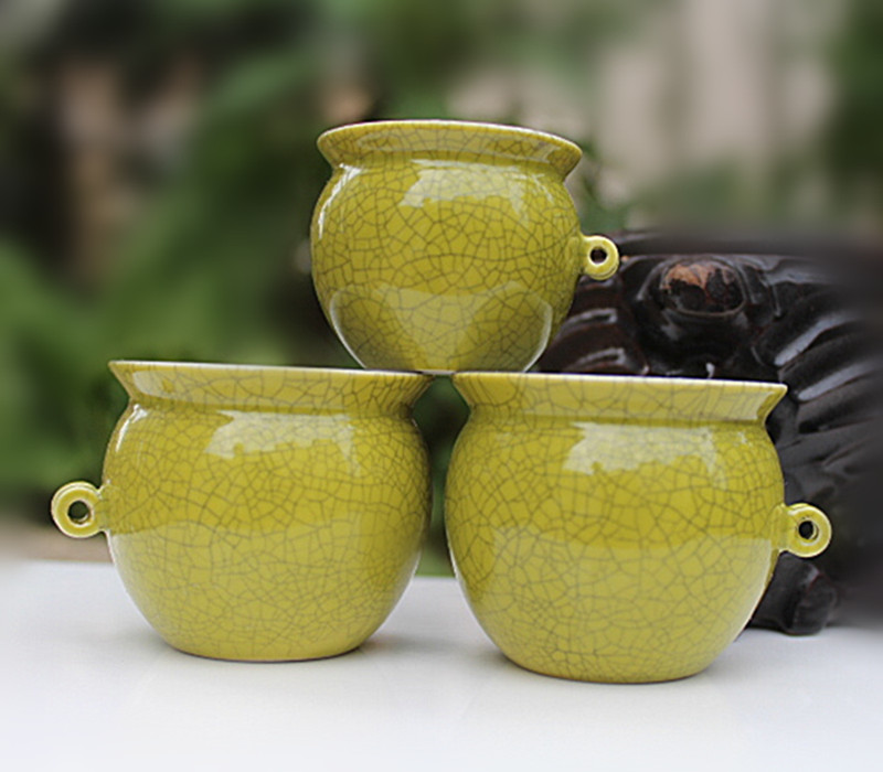 仿古铜绿冰裂纹釉画眉缸 景德镇鸟食罐 玉乐轩鸟缸宠物鸟笼配件,宠物/宠物食品及用品,鸟禽喂食器/喂水器,淘宝优惠券,粉丝福利购,淘宝优惠卷