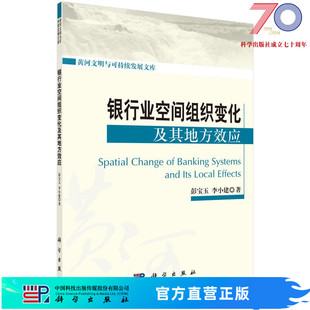 [按需印刷]银行业空间组织变化及其地方效应科学出版社