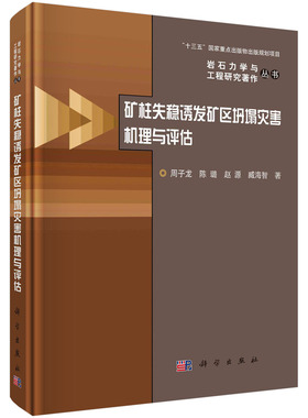 矿柱失稳诱发矿区坍塌灾害机理与评估 周子龙等   9787030717351科学出版社