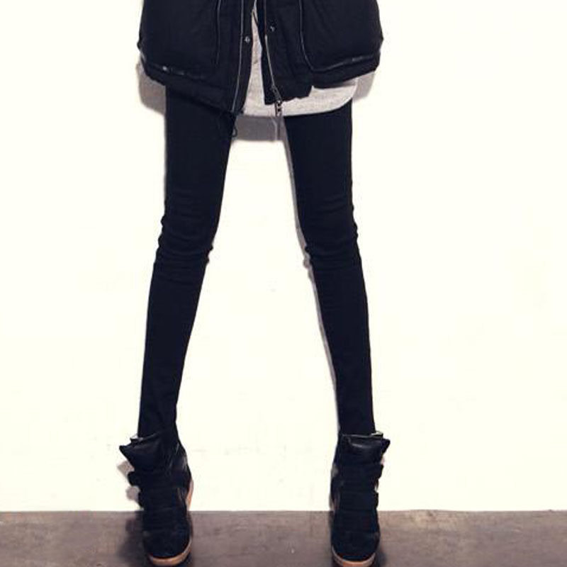 2021秋季棉彈力顯瘦黑色百搭潮女牛仔褲韓版修身小腳鉛筆褲長褲子在類目 女裝/女士精品, 牛仔褲中 - 來自Buy2taobao.com提供專業的淘寶代購服務