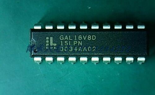 可编程逻辑器 GAL16V8D-15LPN  LATTICE DIP20 全新原厂原装现货