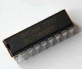 数码管驱动芯片 BC7281BEP BITCODE DIP18 全新原厂原装现货