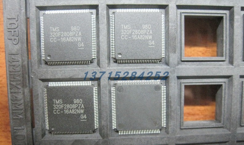 信号处理器 TMS320F2808PZA TI  LQFP100 100%全新原厂原装现货