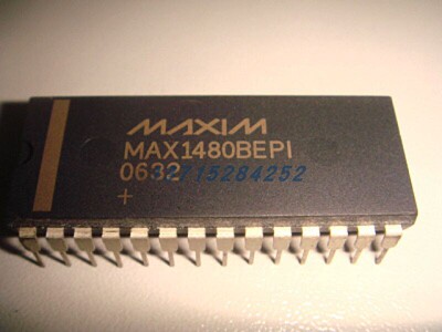 收发器 MAX1480BEPI+  MAXIM  DIP28 全新原厂原装现货 假一赔十