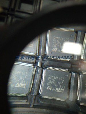 微控制器  STM32F107VCT6 STM32F107RCT6  ST LQFP100 假一赔十