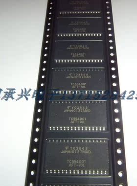 存储器 TC554001AFT-70L	 TOSHIBA  TS0P32 100%全新原厂原装现货
