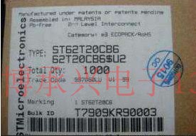 微控制器 ST62T20CB6 DIP20  ST 全新原厂原装现货 假一赔十