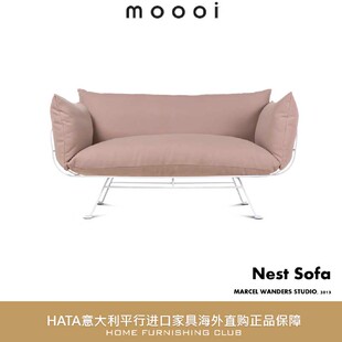 moooi沙发椅布艺意大利平行进口家具原装 海淘代购 Nest Sofa 正品