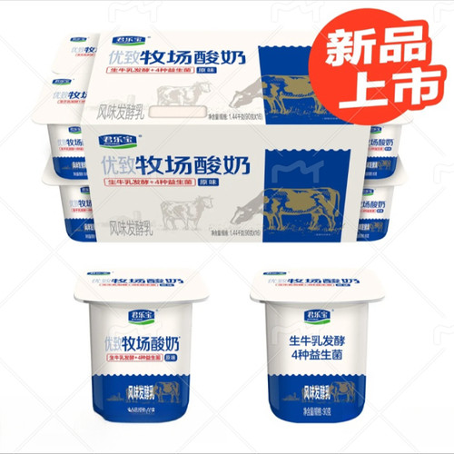 酸奶益生菌风味酸牛奶牛乳发酵