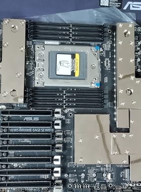 定制WS WRX80E-SAGE SE WIFI II工作站主板 水冷头全金属 服务器