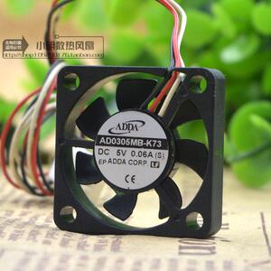 ADDA AD0305MB-K73 5V 0.06A 3cm 3007 超静音散热小风扇