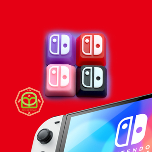 switch主题键帽立体浮雕树脂键帽游戏机械键盘帽樱桃轴男生礼物