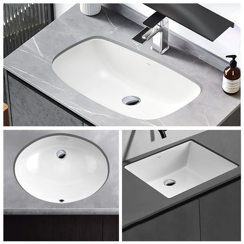 摩恩易洁釉面陶瓷面盆